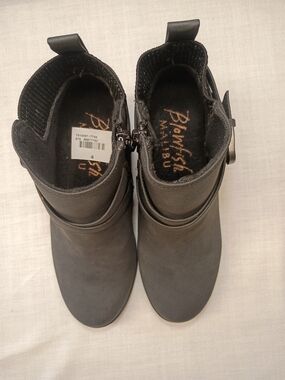 Blowfish Malibu Kids Black Ankle Boots
